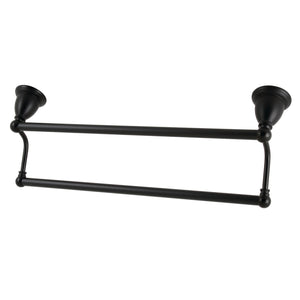 Heritage BA175318MB 18-Inch Dual Towel Bar, Matte Black