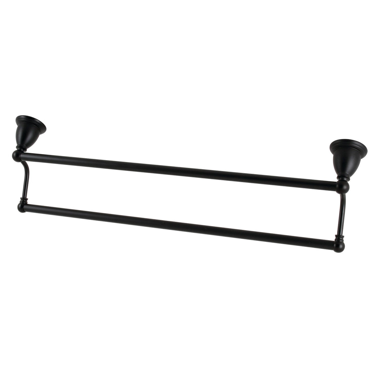 Heritage BA1753MB 24-Inch Dual Towel Bar, Matte Black