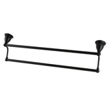 Heritage BA1753MB 24-Inch Dual Towel Bar, Matte Black