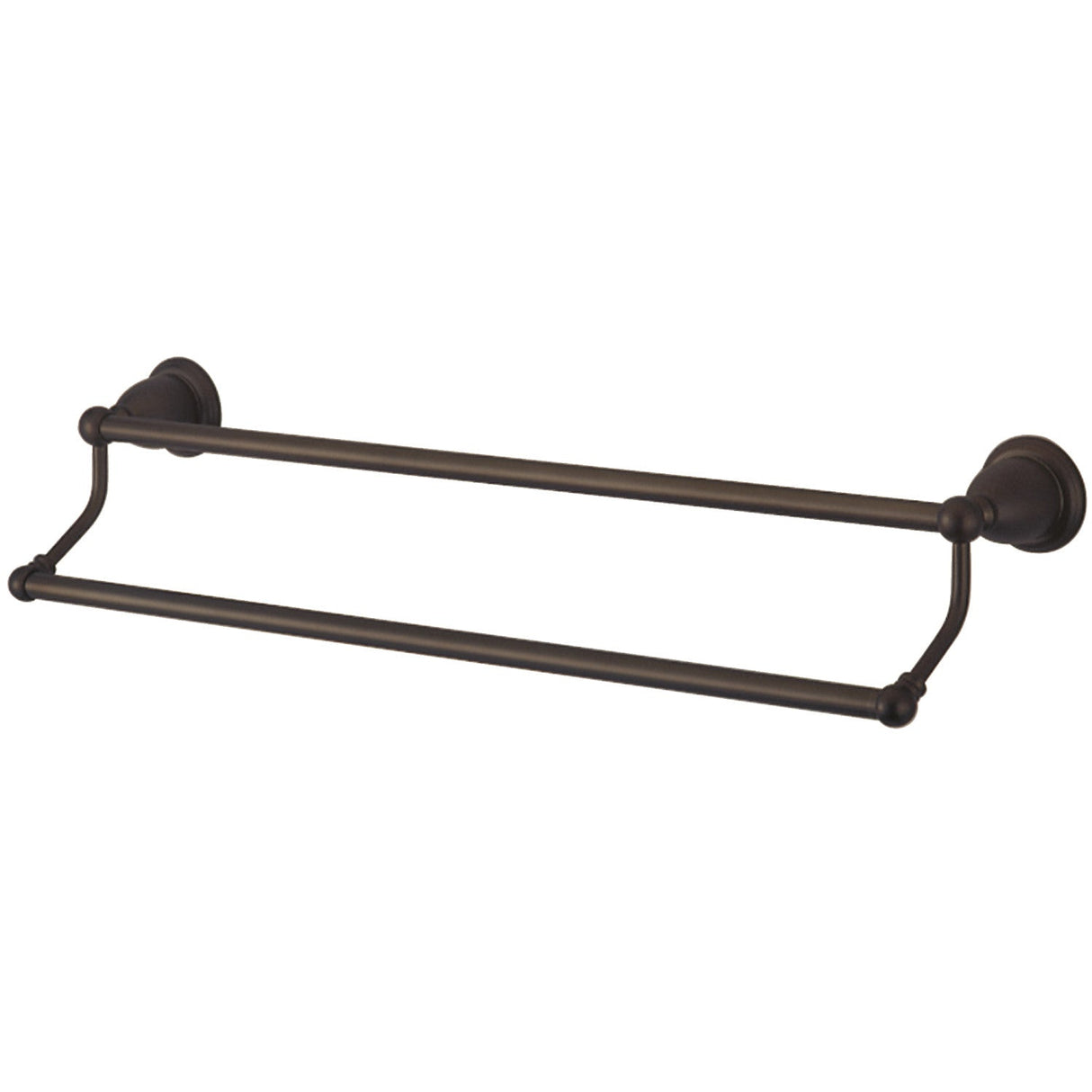 Heritage BA1753ORB 24-Inch Dual Towel Bar, Oil Rubbed Bronze
