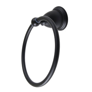 Heritage BA1754MB Towel Ring, Matte Black