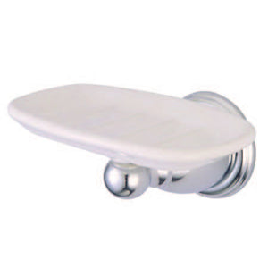Heritage BA1755C Wall Mount Soap Dish Holder, Polished Chrome