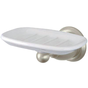 Heritage BA1755SN Wall Mount Soap Dish Holder, Brushed Nickel