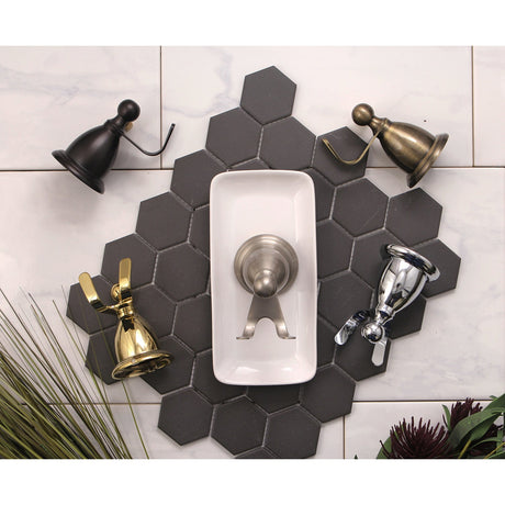 Heritage BA1757SN Robe Hook, Brushed Nickel