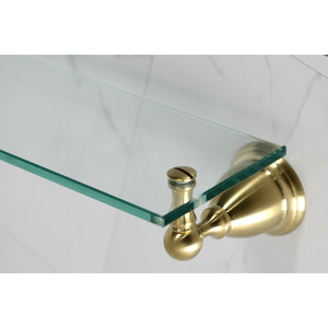 Heritage BA1759BB Glass Shelf, Brushed Brass