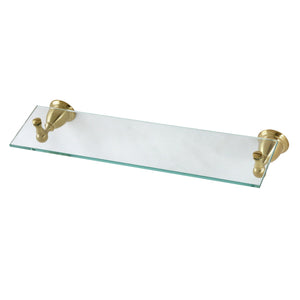 Heritage BA1759BB Glass Shelf, Brushed Brass