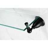 Heritage BA1759MB Glass Shelf, Matte Black