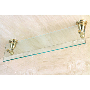 Heritage BA1759PB Glass Shelf, Polished Brass