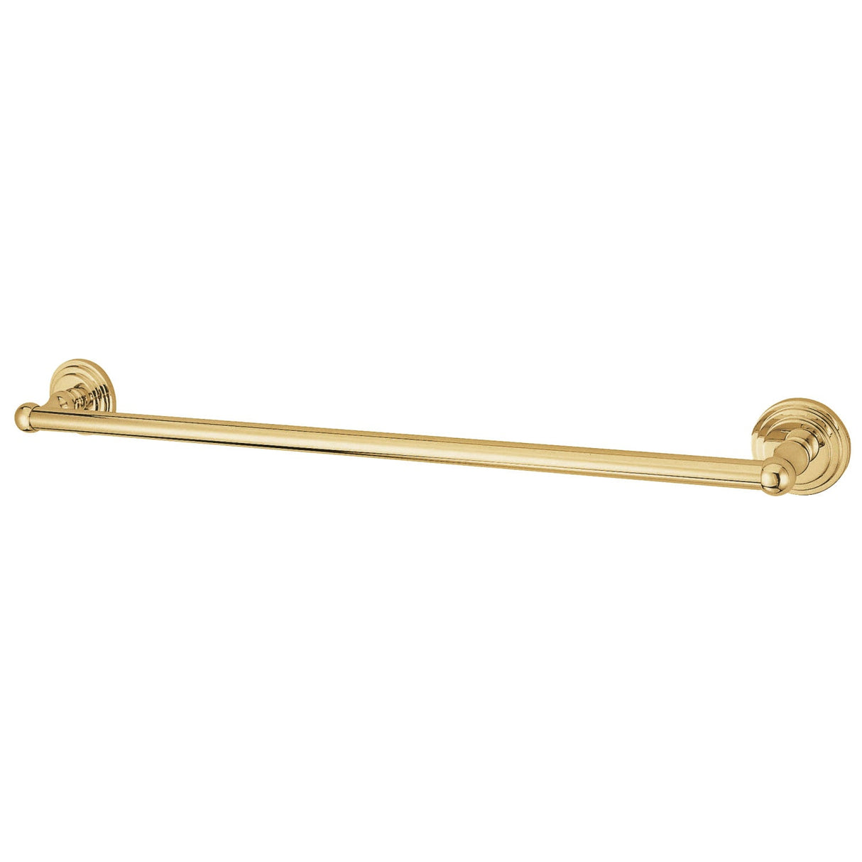 Milano BA2711PB 24-Inch Towel Bar, Polished Brass