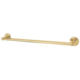 Milano BA2711PB 24-Inch Towel Bar, Polished Brass