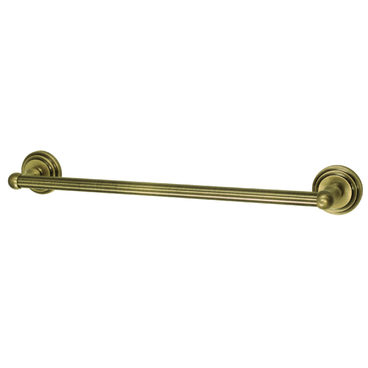 Milano BA2712AB 18-Inch Towel Bar, Antique Brass