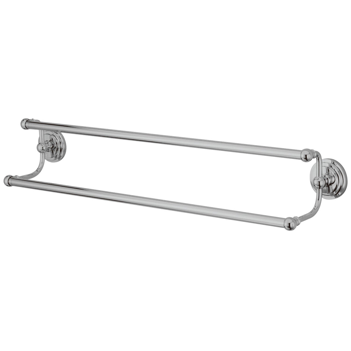 Milano BA2713C 24-Inch Dual Towel Bar, Polished Chrome