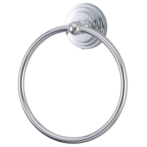 Milano BA2714C Towel Ring, Polished Chrome