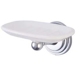 Milano BA2715C Wall Mount Soap Dish Holder, Polished Chrome