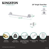 Governor BA2971C 24-Inch Towel Bar, Polished Chrome