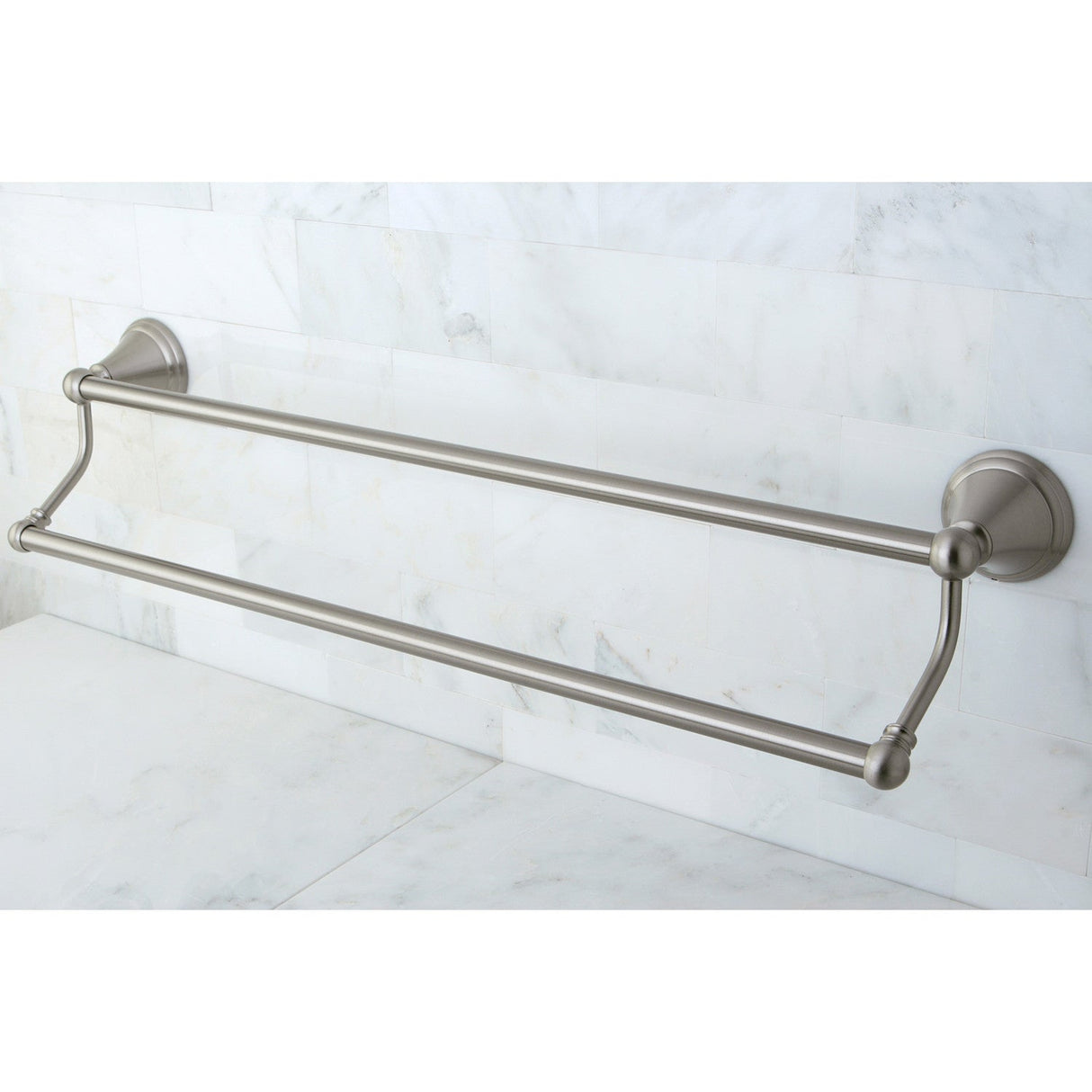 Governor BA2973SN 24-Inch Dual Towel Bar, Brushed Nickel