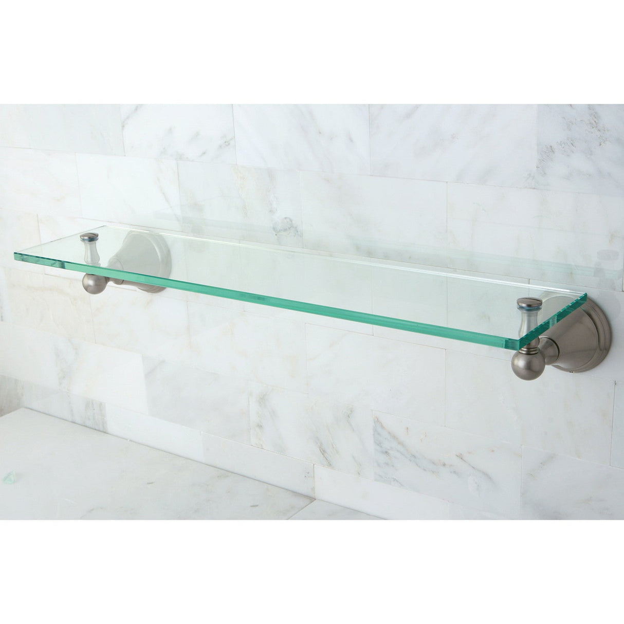 Governor BA2979SN Glass Shelf, Brushed Nickel