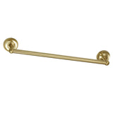 Classic BA312BB 18-Inch Towel Bar, Brushed Brass