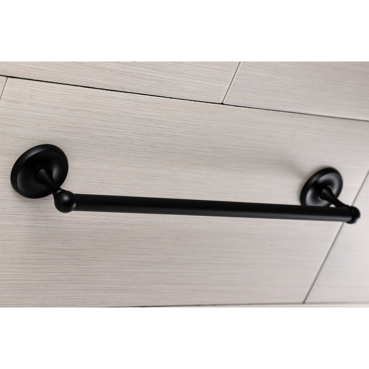 Classic BA312MB 18-Inch Towel Bar, Matte Black