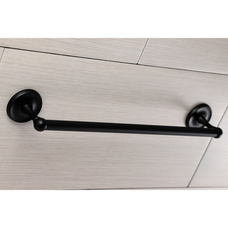 Classic BA312MB 18-Inch Towel Bar, Matte Black