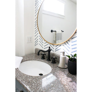 Classic BA312MB 18-Inch Towel Bar, Matte Black