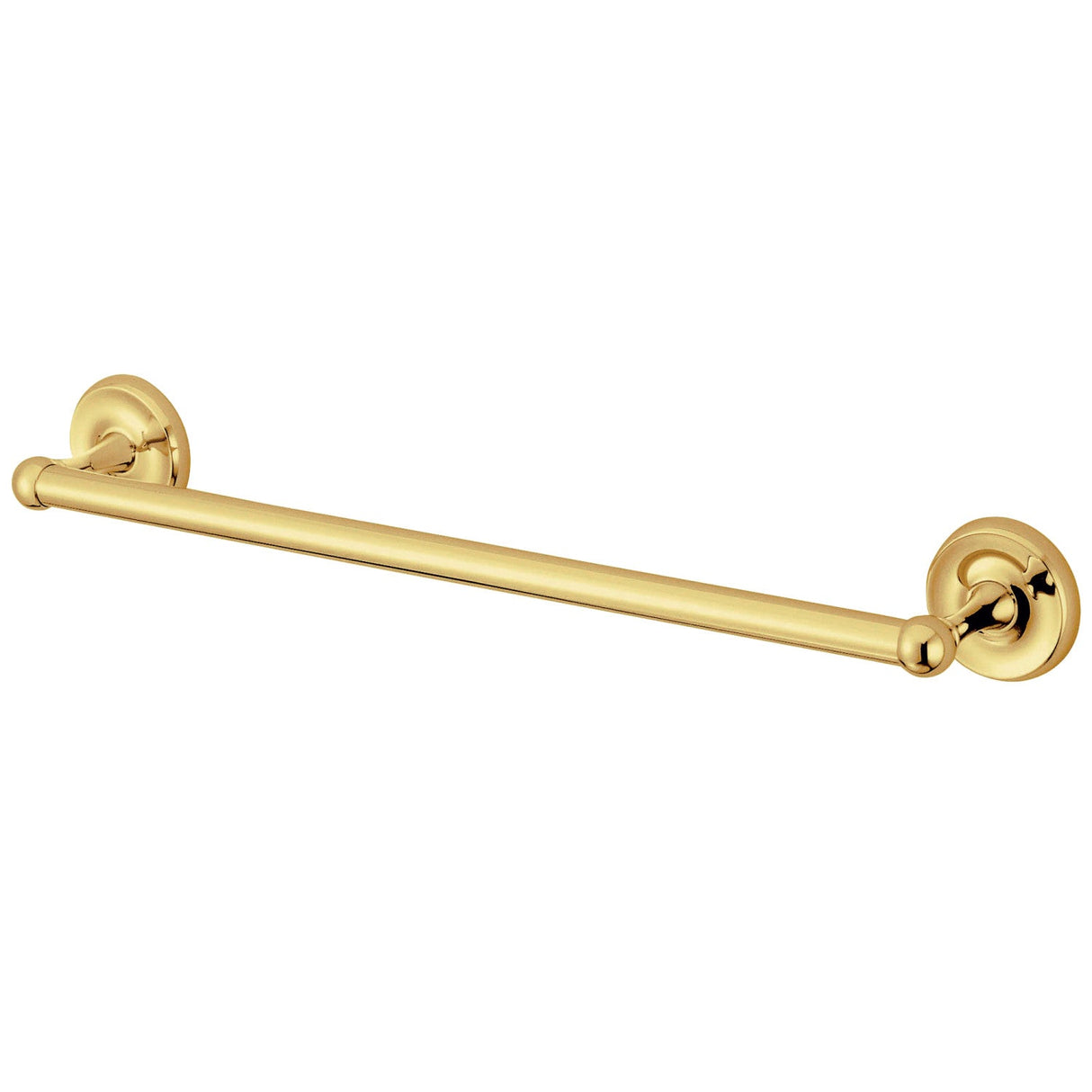 Classic BA312PB 18-Inch Towel Bar, Polished Brass