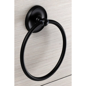 Classic BA314MB Towel Ring, Matte Black