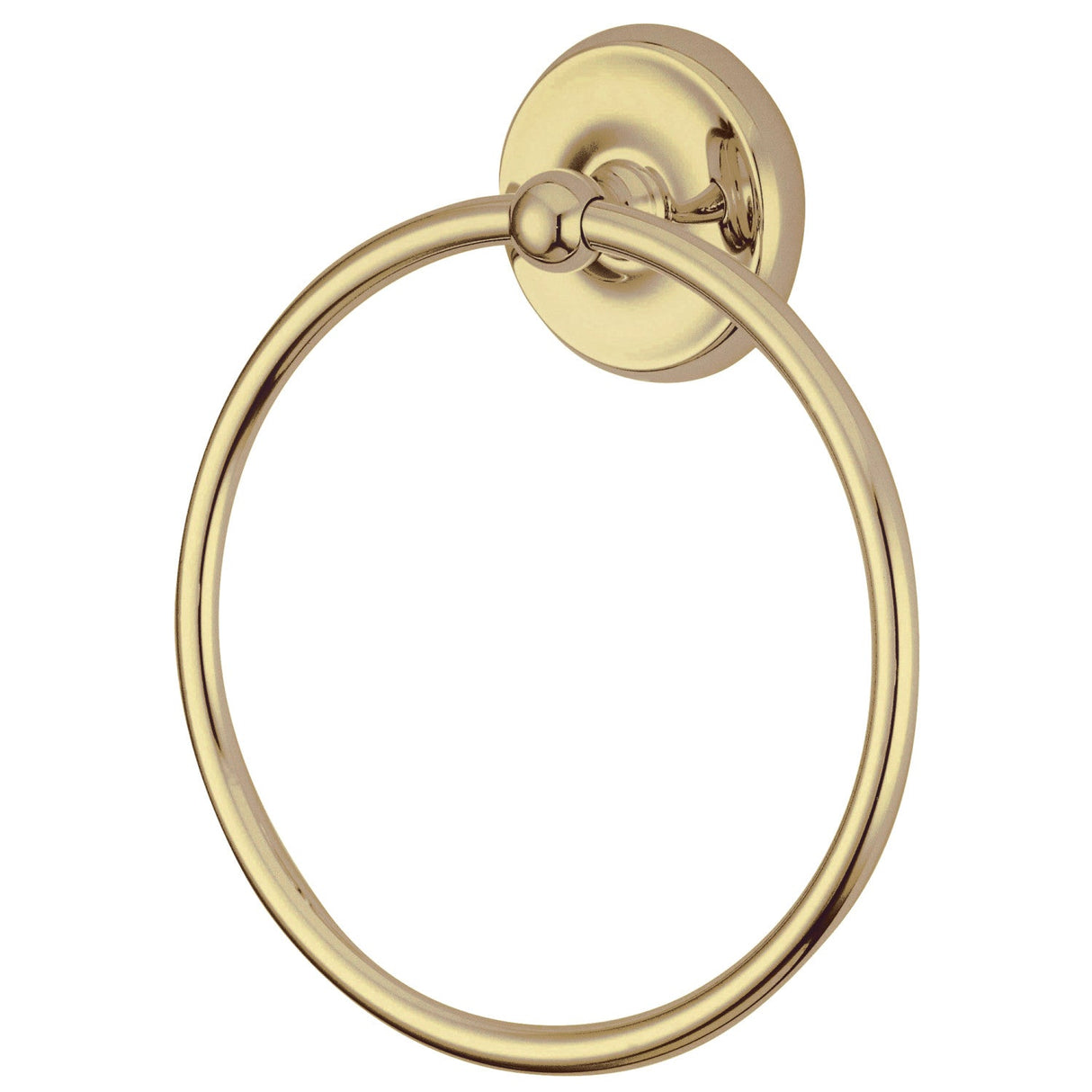 Classic BA314PB Towel Ring, Polished Brass