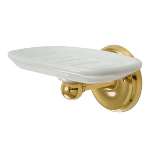 Classic BA315PB Wall Mount Soap Dish Holder, Polished Brass