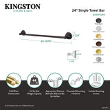 Restoration BA3961PB 24-Inch Towel Bar, Polished Brass