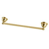 Restoration BA3962BB 18-Inch Towel Bar, Brushed Brass