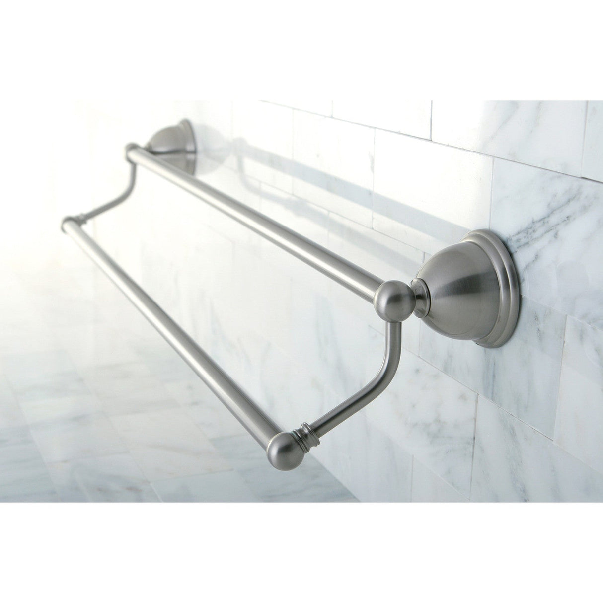 Restoration BA3963SN 24-Inch Dual Towel Bar, Brushed Nickel