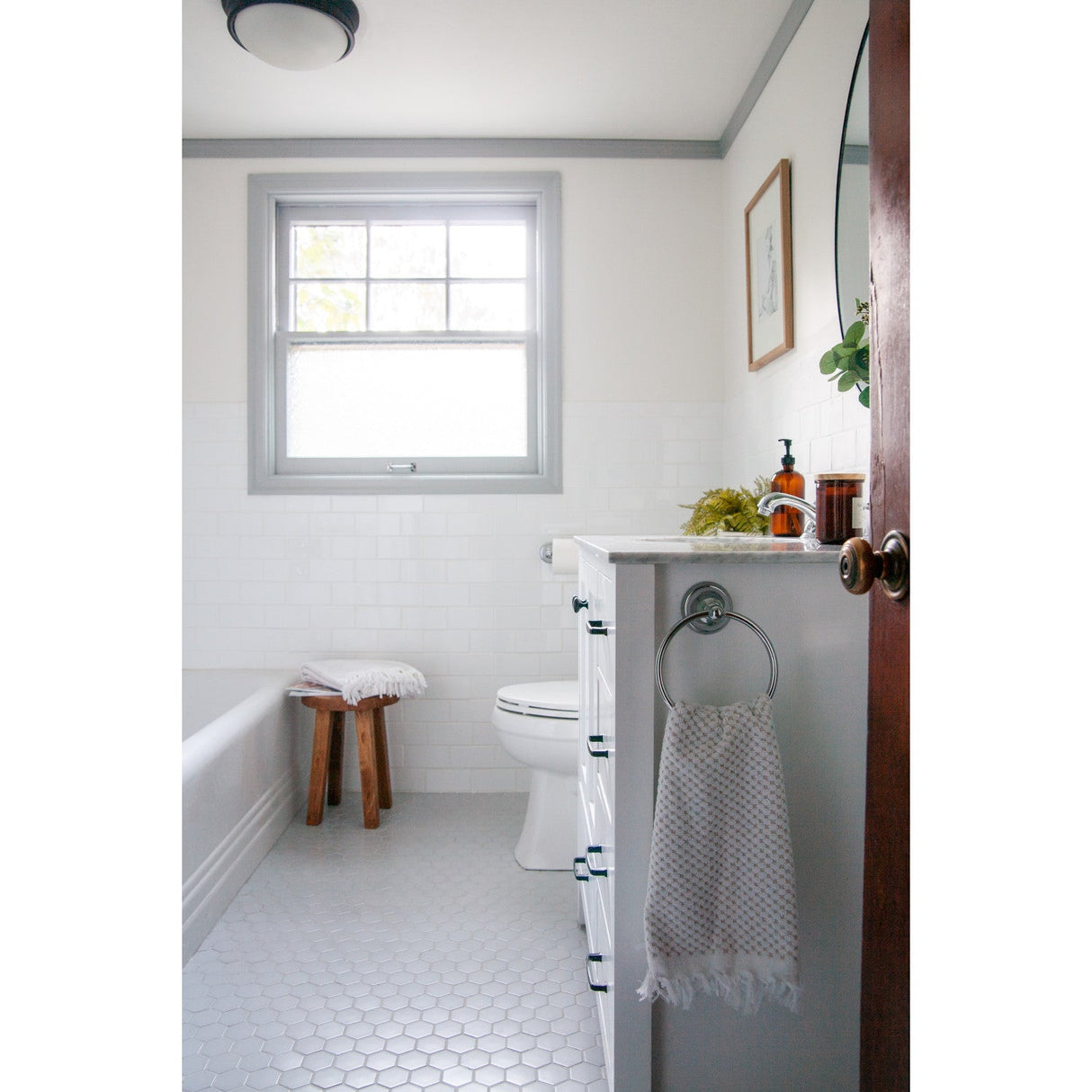 Restoration BA3964C Towel Ring, Polished Chrome