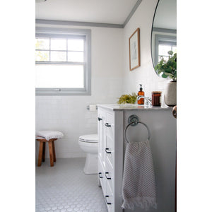 Restoration BA3964C Towel Ring, Polished Chrome