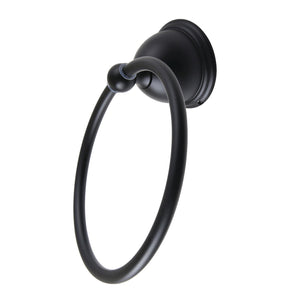 Restoration BA3964MB Towel Ring, Matte Black