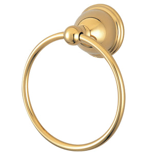 Restoration BA3964PB Towel Ring, Polished Brass