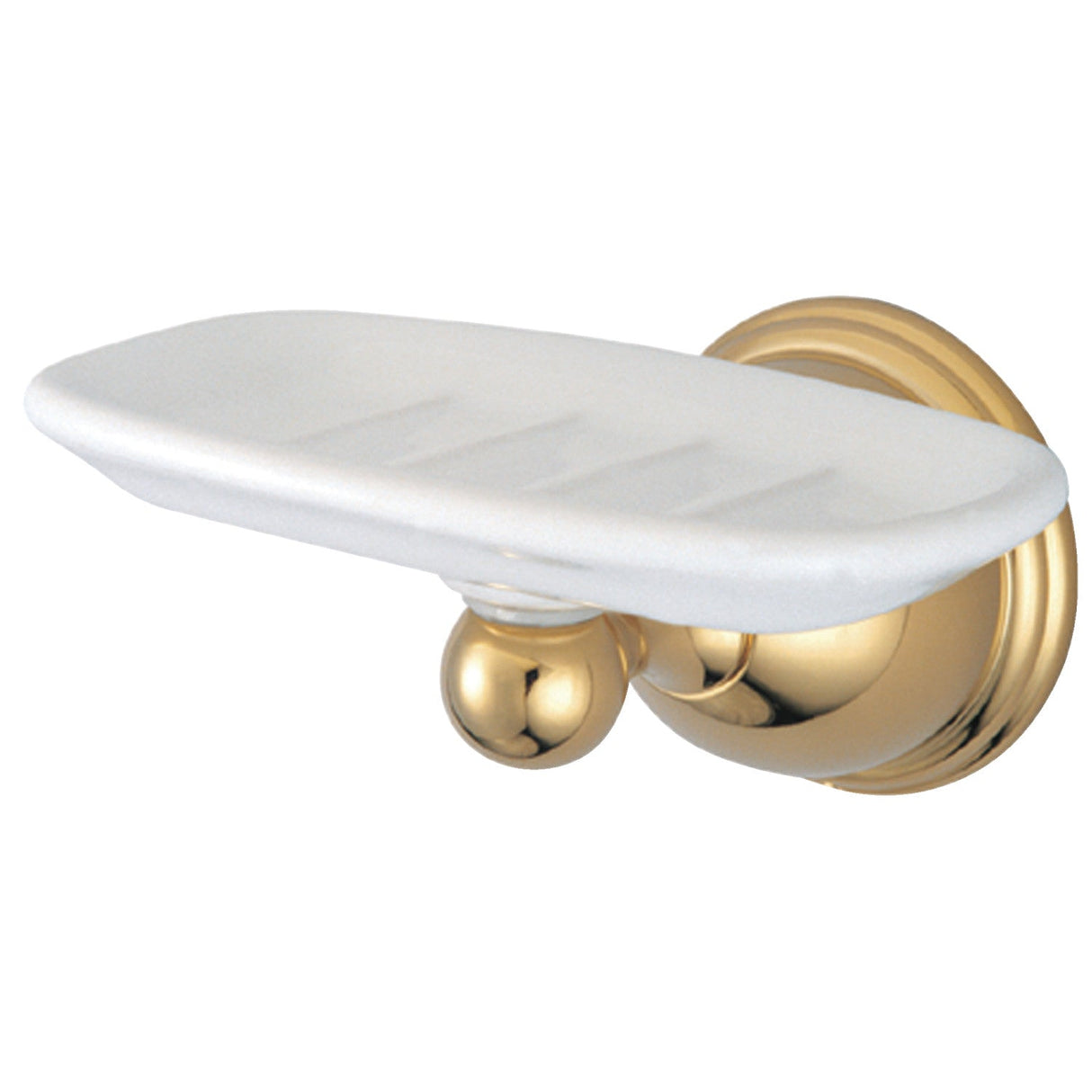 Restoration BA3965PB Wall Mount Soap Dish Holder, Polished Brass