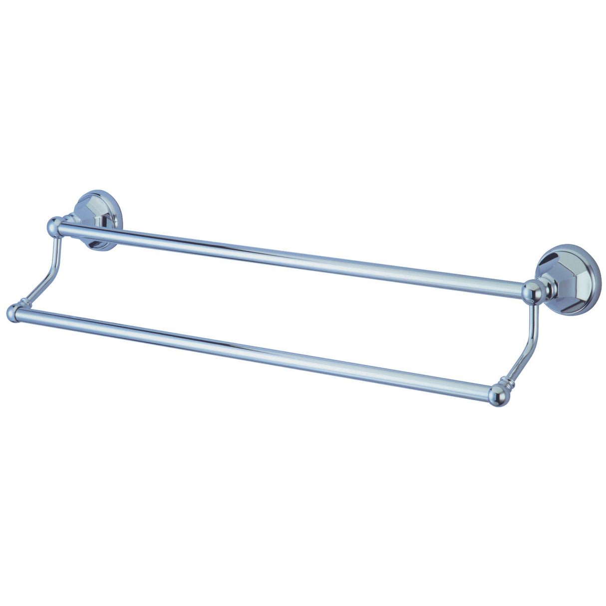 Metropolitan BA481318C 18-Inch Dual Towel Bar, Polished Chrome