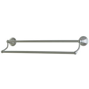Metropolitan BA481318SN 18-Inch Dual Towel Bar, Brushed Nickel