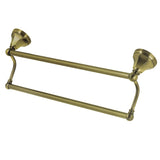 Metropolitan BA4813AB 24-Inch Dual Towel Bar, Antique Brass