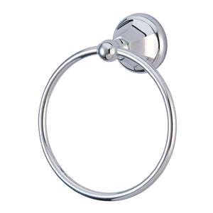 Metropolitan BA4814C Towel Ring, Polished Chrome