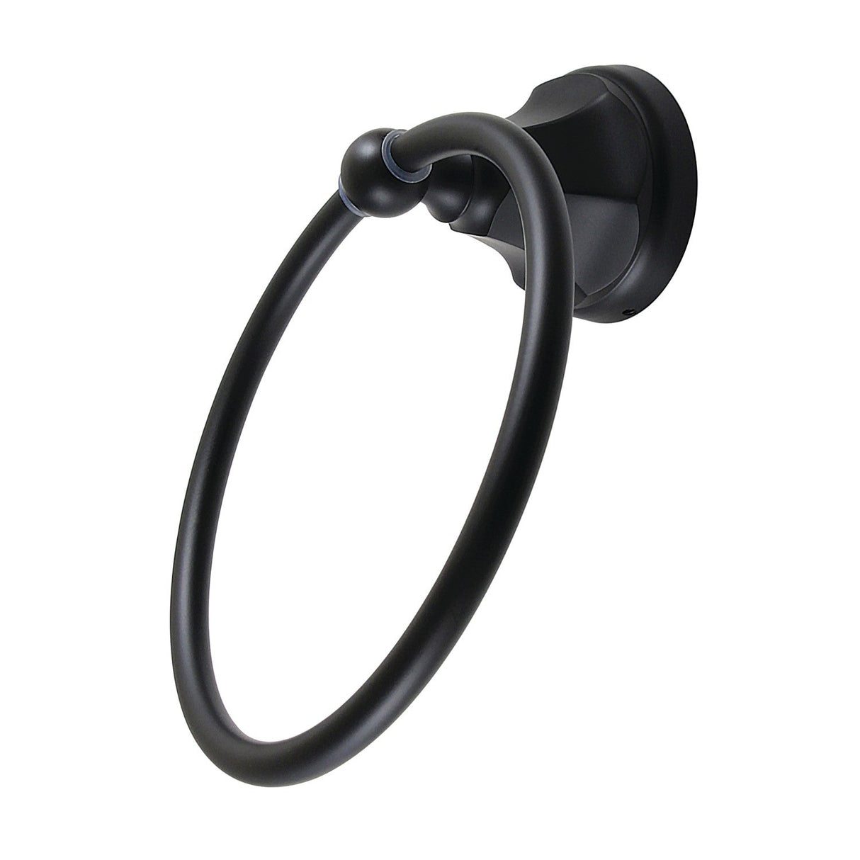 Metropolitan BA4814MB Towel Ring, Matte Black