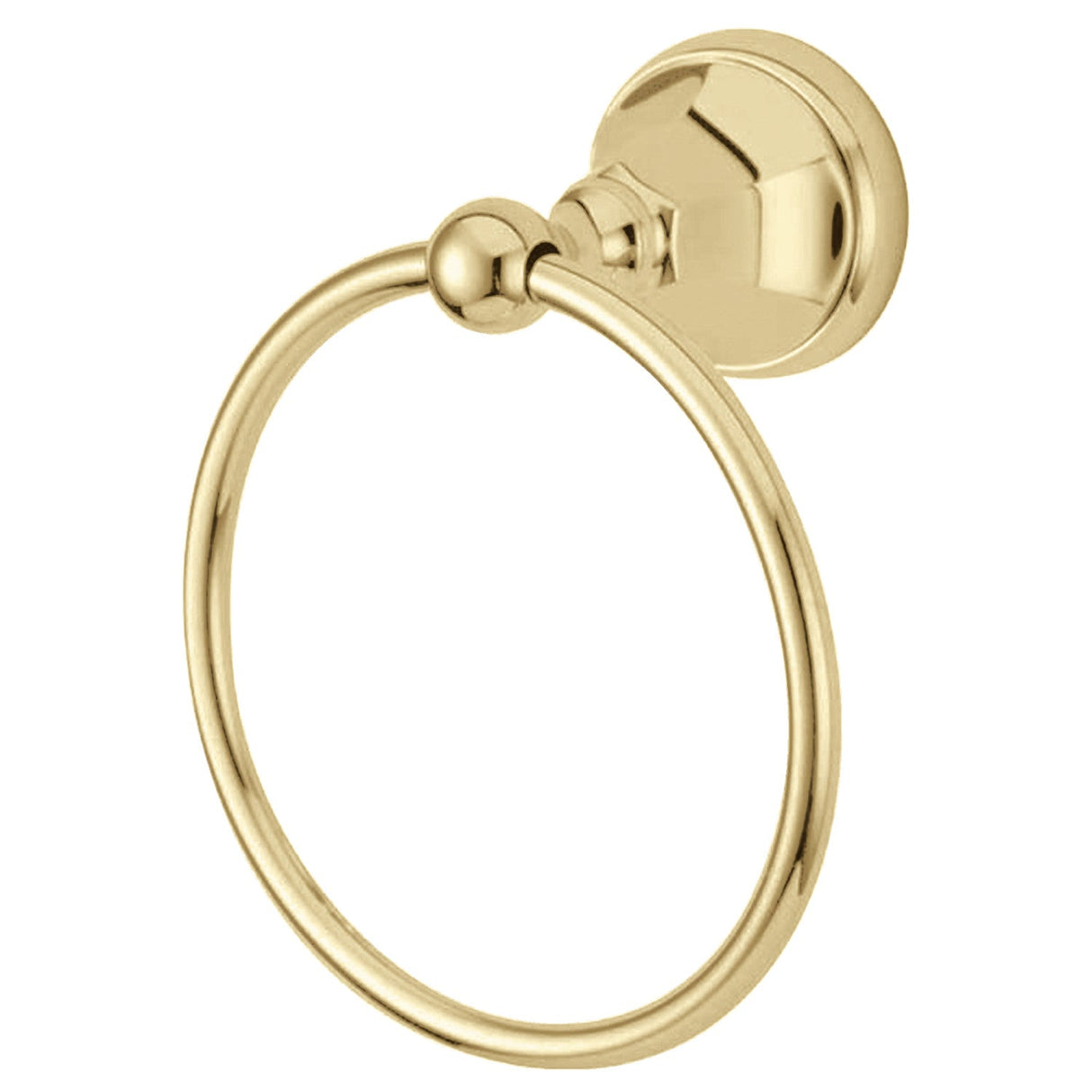 Metropolitan BA4814PB Towel Ring, Polished Brass