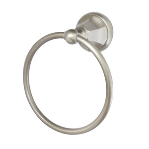 Metropolitan BA4814SN Towel Ring, Brushed Nickel