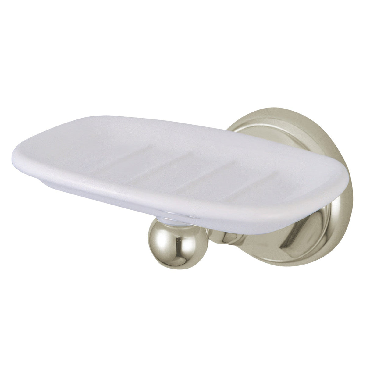 Metropolitan BA4815SN Wall Mount Soap Dish Holder, Brushed Nickel