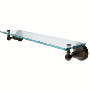 Metropolitan BA4819ORB Glass Shelf, Oil Rubbed Bronze