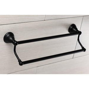 Royale BA556318MB 18-Inch Dual Towel Bar, Matte Black