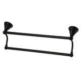 Royale BA556318MB 18-Inch Dual Towel Bar, Matte Black