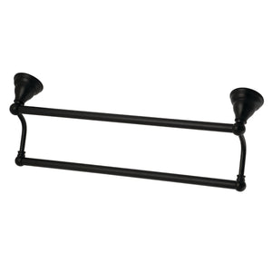 Royale BA556318MB 18-Inch Dual Towel Bar, Matte Black