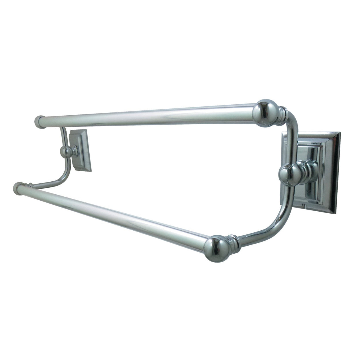 Millennium BA6013C 24-Inch Dual Towel Bar, Polished Chrome